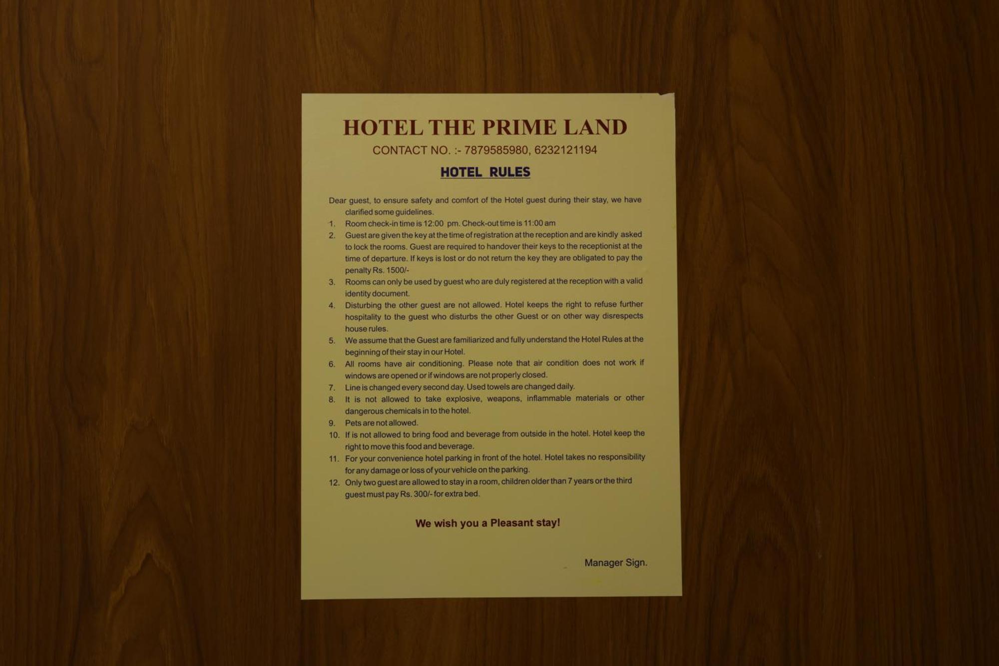 Hotel The Prime Land Hoshangabad Eksteriør bilde